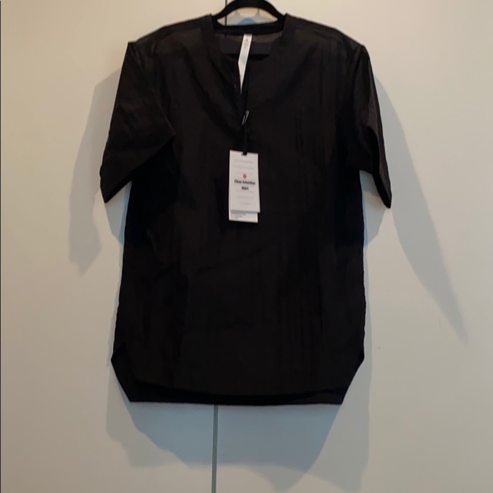 Lululemon Black Clear Intention Shirt